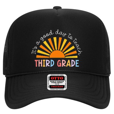It's A Good Day To Teach 3rd Grade Teacher Trucker Hat