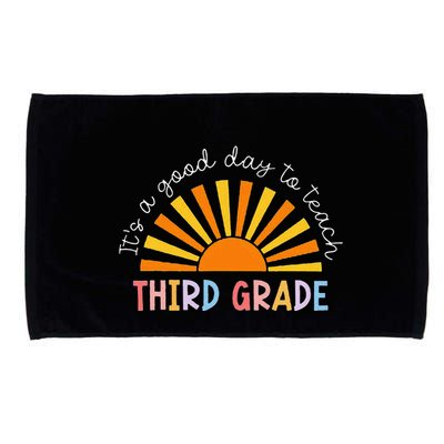 It's A Good Day To Teach 3rd Grade Teacher Microfiber Hand Towel