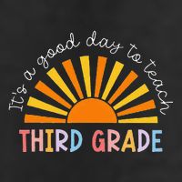 It's A Good Day To Teach 3rd Grade Teacher Microfiber Hand Towel