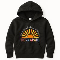 It's A Good Day To Teach 3rd Grade Teacher Kids Hoodie