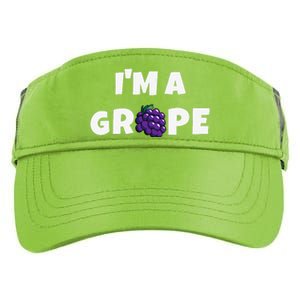 Im A Grape Halloween Grape Costume Adult Drive Performance Visor