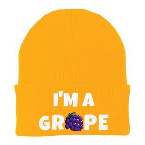 Im A Grape Halloween Grape Costume Knit Cap Winter Beanie