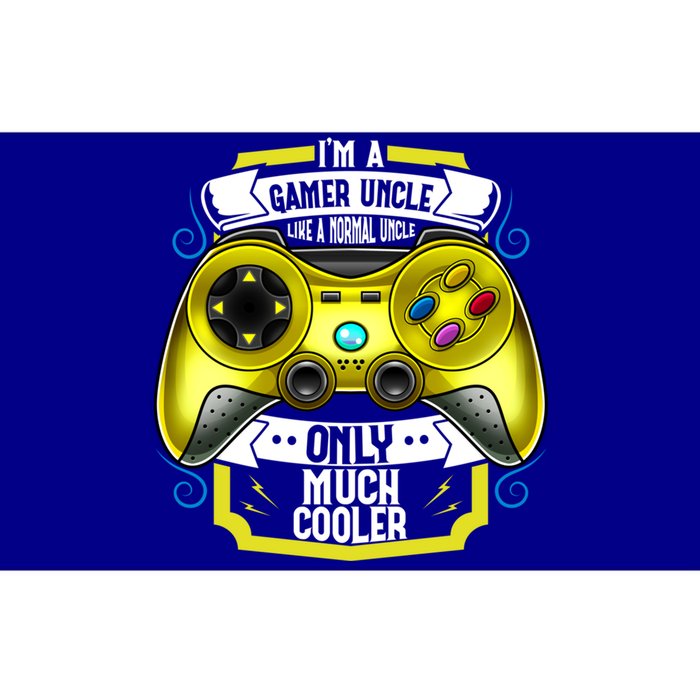 Im A Gamer Uncle Like A Normal Uncle Only Much Cooler Funny Gift Bumper Sticker