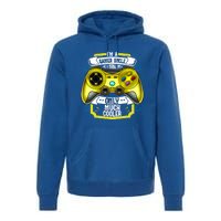 Im A Gamer Uncle Like A Normal Uncle Only Much Cooler Funny Gift Premium Hoodie