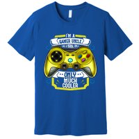 Im A Gamer Uncle Like A Normal Uncle Only Much Cooler Funny Gift Premium T-Shirt