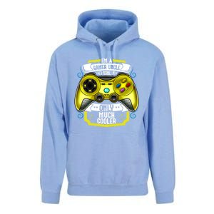 Im A Gamer Uncle Like A Normal Uncle Only Much Cooler Funny Gift Unisex Surf Hoodie