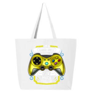 Im A Gamer Uncle Like A Normal Uncle Only Much Cooler Funny Gift 25L Jumbo Tote