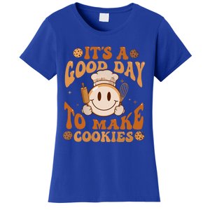 It’S A Good Day To Make Cookie Funny Baking Retro Baker Gift Funny Gift Women's T-Shirt