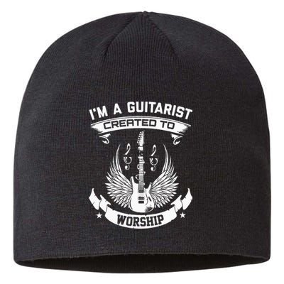 IM A Guitarist Created To Worship Sustainable Beanie