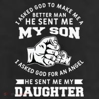 I Asked God To Make Me A Better Man He Sent Me my Son Beanie
