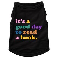 Its A Good Day To Read A Book Colorful Doggie Tank