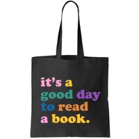 Its A Good Day To Read A Book Colorful Bag