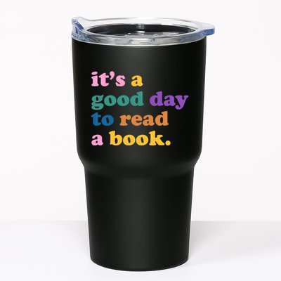 Its A Good Day To Read A Book Colorful Tumbler