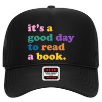 Its A Good Day To Read A Book Colorful Trucker Hat