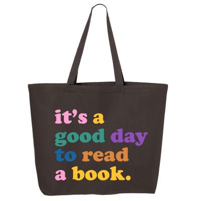Its A Good Day To Read A Book Colorful 25L Jumbo Tote