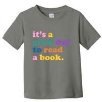 Its A Good Day To Read A Book Colorful Toddler T-Shirt
