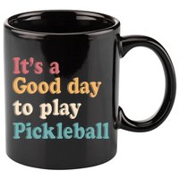 ItS A Good Days To Play Pickleball Lover Paddleball Sports Cool Gift 11oz C Handle Ceramic Mug