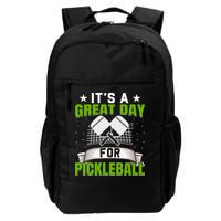 It's A Great Day Pickleball Paddle Gift Backpack