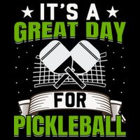 It's A Great Day Pickleball Paddle Gift Backpack