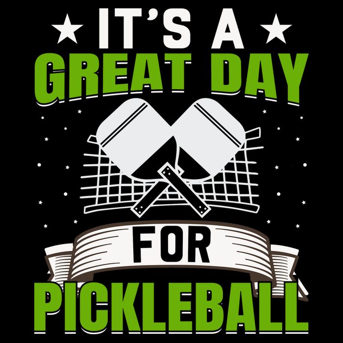 It's A Great Day Pickleball Paddle Gift Backpack