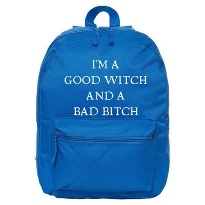 I'm A Good Witch And A Bad Bitch Gift 16 in Basic Backpack