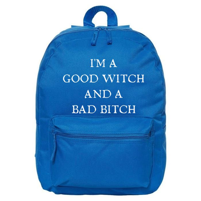 I'm A Good Witch And A Bad Bitch Gift 16 in Basic Backpack
