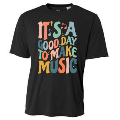 ItS A Good Day To Make Music Musician Band Music Teacher Cooling Performance Crew T-Shirt