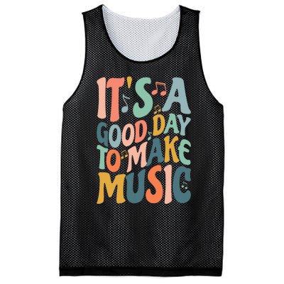 ItS A Good Day To Make Music Musician Band Music Teacher Mesh Reversible Basketball Jersey Tank