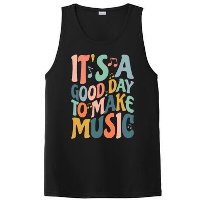 ItS A Good Day To Make Music Musician Band Music Teacher PosiCharge Competitor Tank