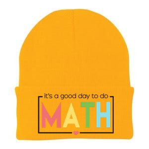 Its A Good Day To Do Math Knit Cap Winter Beanie