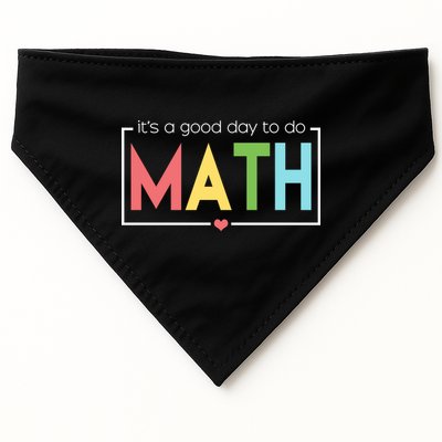 Its A Good Day To Do Math USA-Made Doggie Bandana