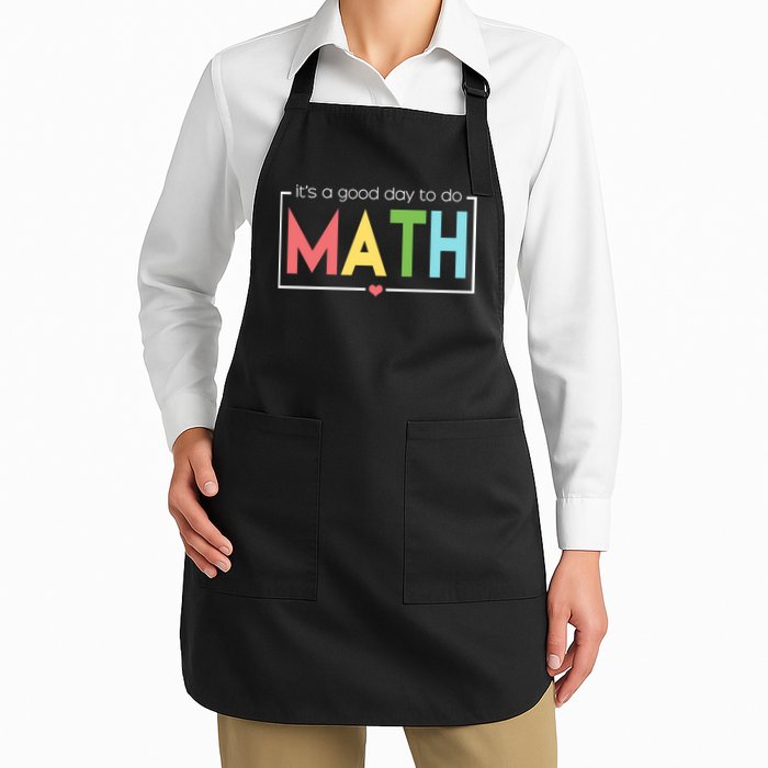 Its A Good Day To Do Math Apron