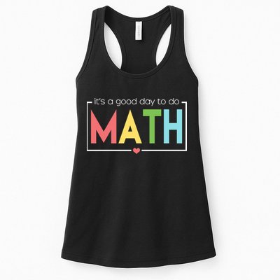 Its A Good Day To Do Math Womens Tank Top