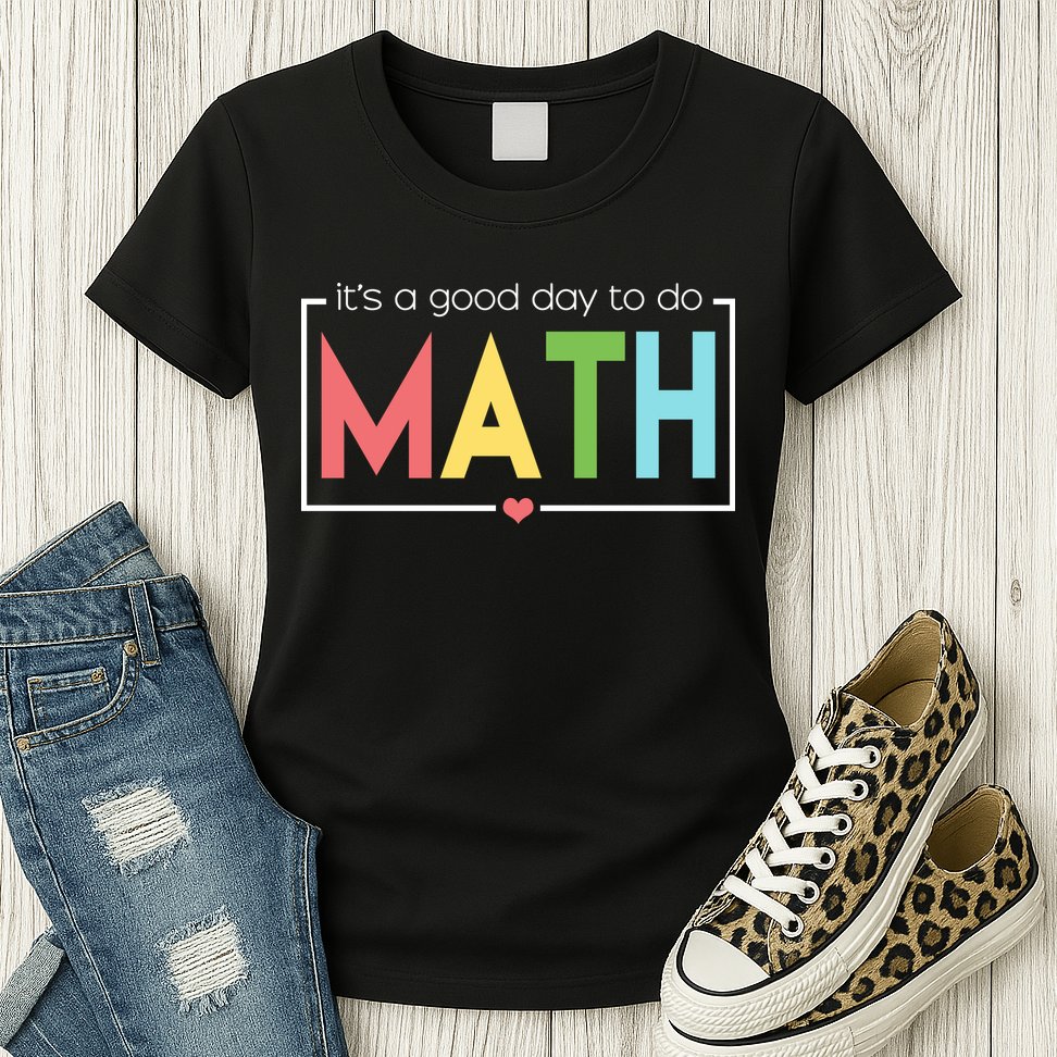 Its A Good Day To Do Math Womens T-Shirt