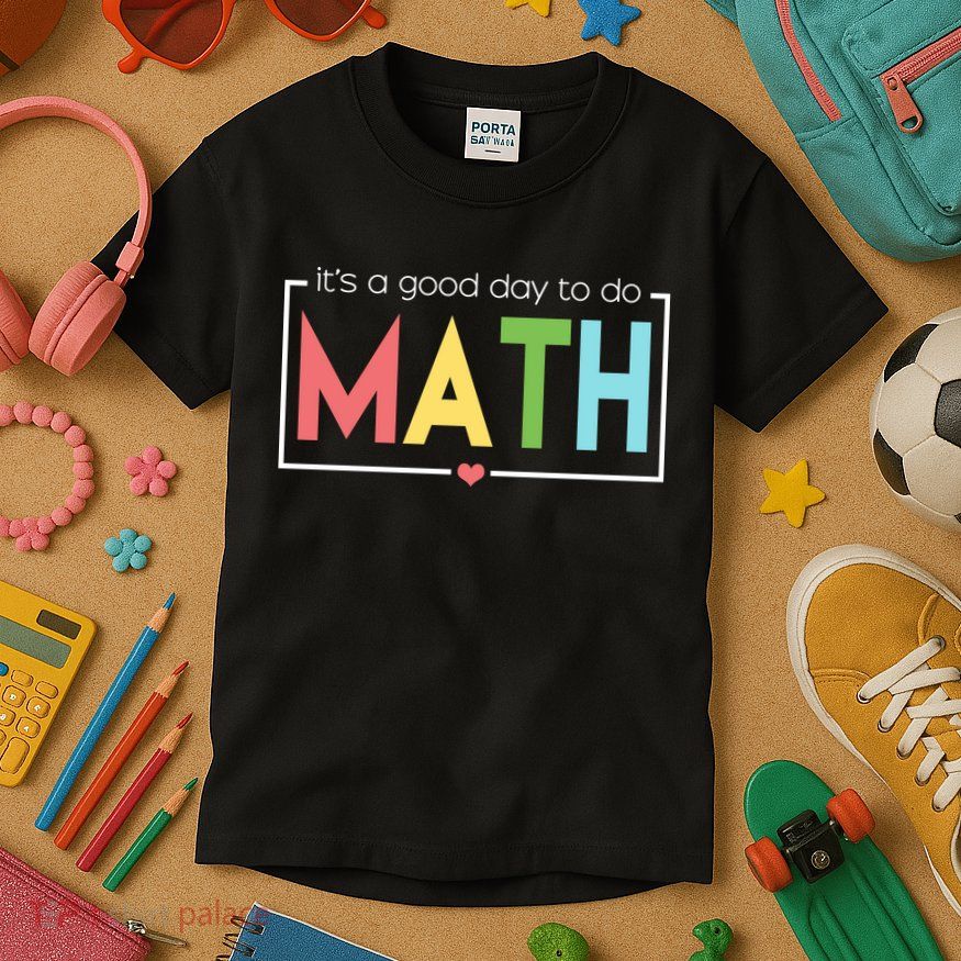 Its A Good Day To Do Math Kids T-Shirt