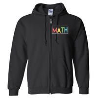 Its A Good Day To Do Math Full Zip Hoodie