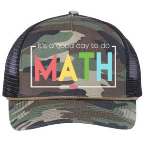 Its A Good Day To Do Math Retro Rope Trucker Hat Cap