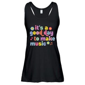 It's A Good Day To Make Groovy Music Teacher Ladies Essential Flowy Tank