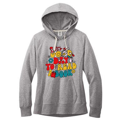 Its A Good Day To Read A Book Reading Day Women's Fleece Hoodie