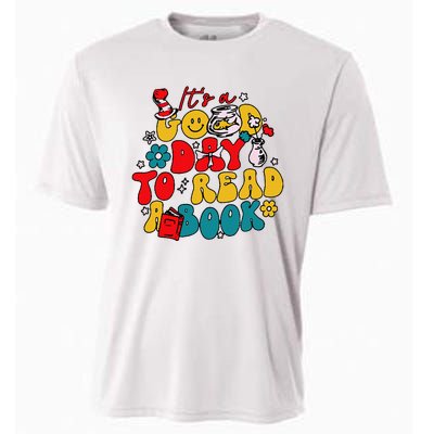 Its A Good Day To Read A Book Reading Day Cooling Performance Crew T-Shirt