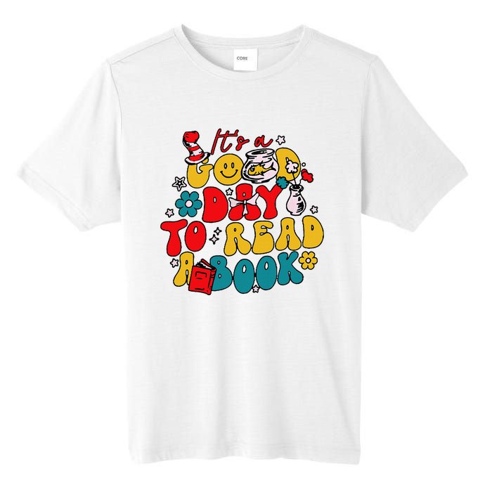 Its A Good Day To Read A Book Reading Day Tall Fusion ChromaSoft Performance T-Shirt