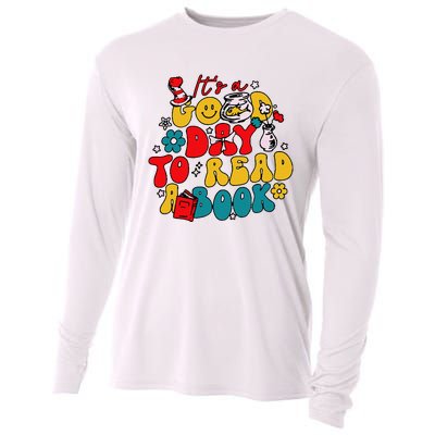 Its A Good Day To Read A Book Reading Day Cooling Performance Long Sleeve Crew