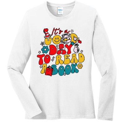 Its A Good Day To Read A Book Reading Day Ladies Long Sleeve Shirt