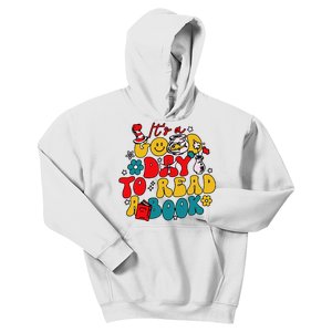 Its A Good Day To Read A Book Reading Day Kids Hoodie