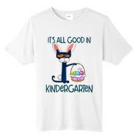 It's All Good In Kindergarten Funny Cat Bunny Costume Easter Day Easter Eggs Tall Fusion ChromaSoft Performance T-Shirt