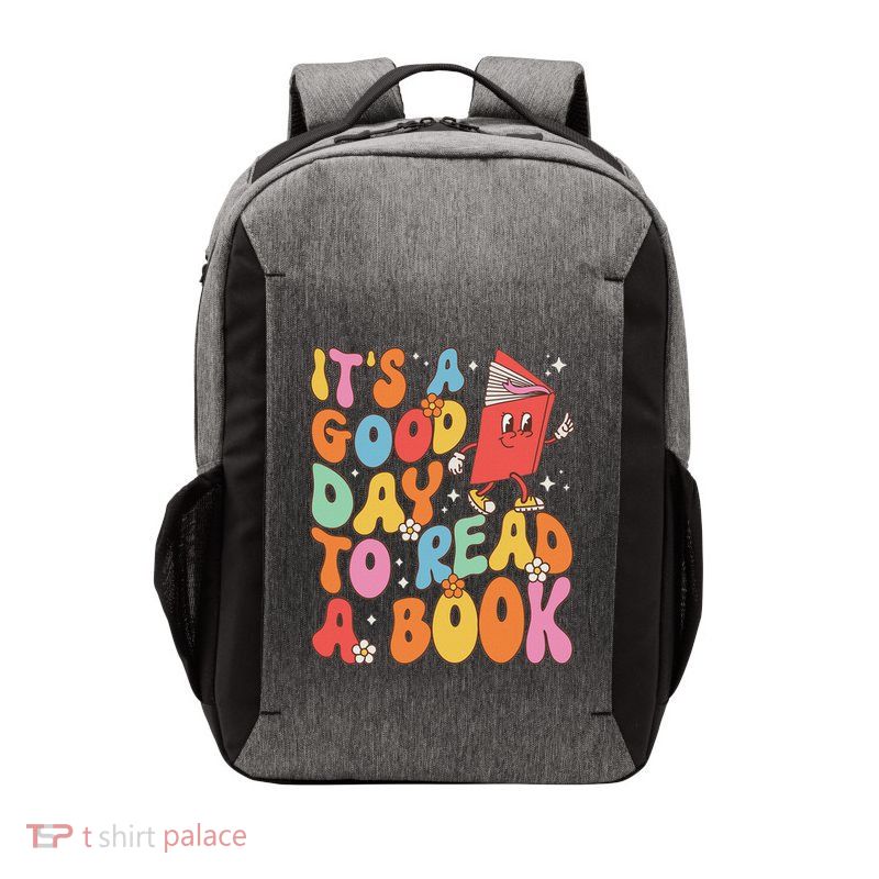 Its A Good Day To Read A Book Librarian Teacher Women Vector Backpack