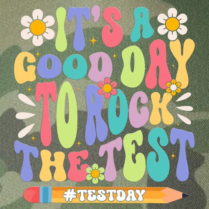 ItS A Good Day To Rock The Test Groovy Testing Motivation Legacy Tie Dye Trucker Hat