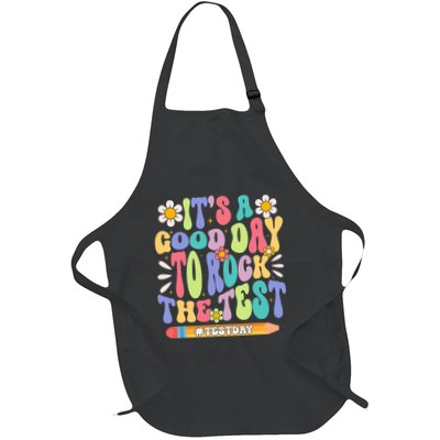 ItS A Good Day To Rock The Test Groovy Testing Motivation Apron