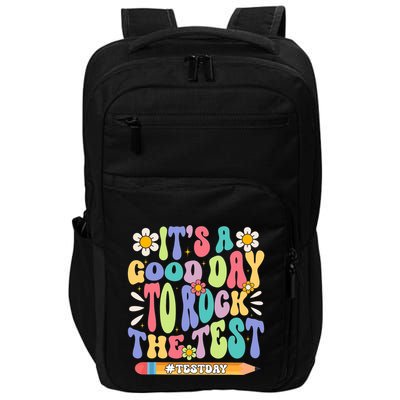 ItS A Good Day To Rock The Test Groovy Testing Motivation Impact Tech Backpack