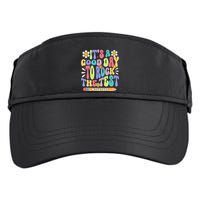ItS A Good Day To Rock The Test Groovy Testing Motivation Adult Drive Performance Visor